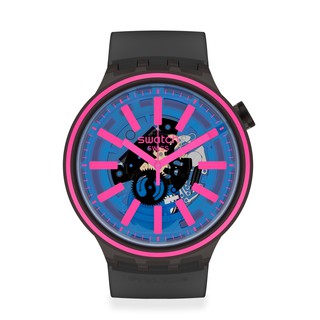 Swatch นาฬิกาผู้ชาย SOLAR SPECTRUM  BLUE TASTE รุ่น SO27B111