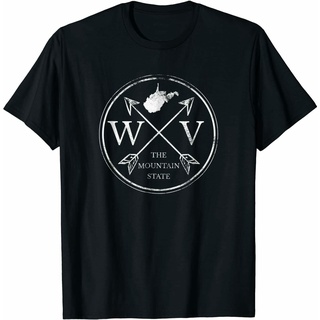 เสื้อยืด ลาย West Virginia WV Mountain Country น่ารัก