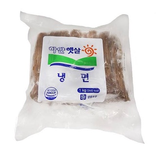 Naengmyeon Noodle เส้นแนงมยอนสด(บะหมี่เย็น) 하얀햇살 냉면 1kg