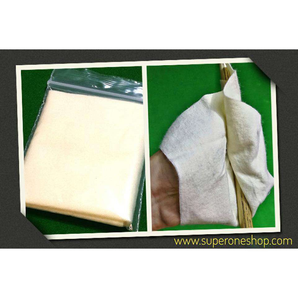 ผ้าเช็ดไม้คิว ไม้สนุกเกอร์​ ไม้คิว​snooker​