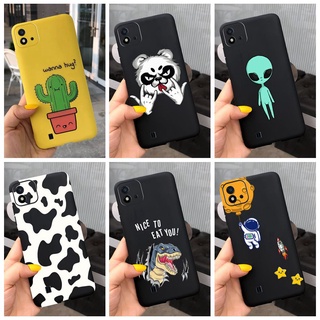 เคสโทรศัพท์ซิลิโคน TPU แบบนิ่ม สีแคนดี้ สําหรับ Realme C11 2021 (RMX3231) C11 2020 RMX2185