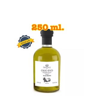 OLIO EVO Extra virgin olive oil flavoured with Black Truffle ขนาด 250 ml.