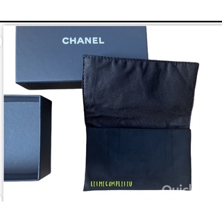 กล่อง card holder Chanel ชาแนลแท้ พร้อมถุงกำมะหยี่