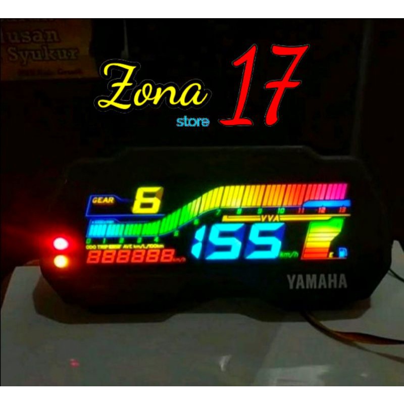 สติ๊กเกอร์ LCD สติ๊กเกอร์ SPEEDOMETER SPEEDOMETER R15 V3 VVA/VIXION R