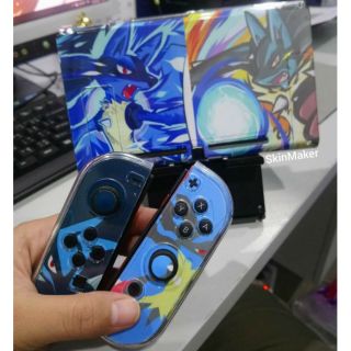 สติกเกอร์กันรอย Nintendo switch ,Switch Oled skinงานคัสตอม รับทำลายตามสั่ง