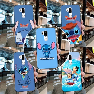 เคสโทรศัพท์ซิลิโคน TPU แบบนิ่ม พิมพ์ลาย Stitch สําหรับ LG G7 ThinQ X5 one Q9 one G7