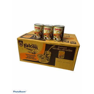 นกเหยี่ยว Falcon นมปรุงแต่ง 385g 1ลัง/บรรจุ48กระป๋อง ราคาส่ง ยกลัง!! สินค้าพร้อมส่ง..