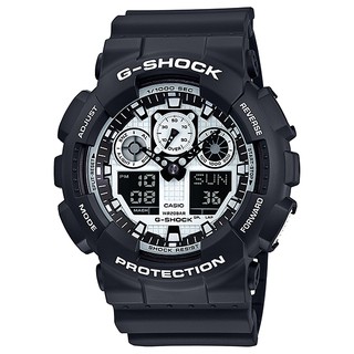 นาฬิกา Casio G-Shock Limited WHITE &amp; BLACK series รุ่น GA-100BW-1A ของแท้ รับประกัน1ปี