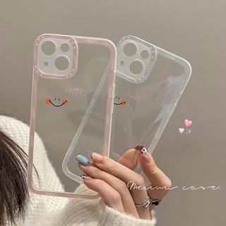 เคสโทรศัพท์มือถือ แบบนิ่ม ลายหน้ายิ้ม ป้องกันเลนส์ สําหรับ VIVO V23E V23 V21E V21 4G 5G V20 V15 S1 Z1 X50 X60 Pro V9 Youth Y33S Y21S Y21 Y52 Y72 5G Y53S Y51 Y51A Y31 2021