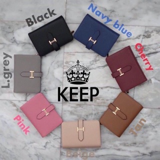 💯 รุ่นขายดีที่สุดในสามโลก พร้อมส่งครบสีละค่า !   Keep Classic short wallet bag🍭