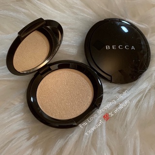 แท้💯% Becca shimmering skin perfector spotlight 2.4g. หน้าวิ้งฉ่ำโกลววววว 💗 Moon stone 2.4g.