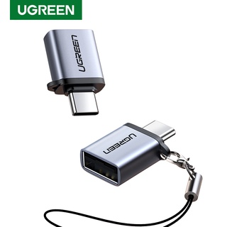 เช็ครีวิวสินค้าUgreen อะแดปเตอร์ USB 3.1 Type C เป็น USB 3.0 C OTG สําหรับ Samsung Galaxy Huawei Mate Google Gopro Oneplus Htc Macbook