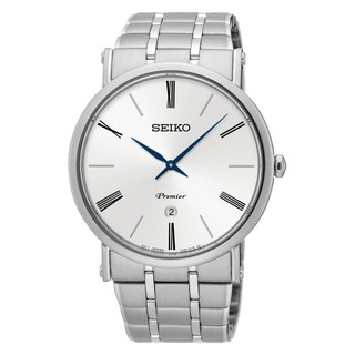 SEIKO Premier นาฬิกาข้อมือผู้ชาย สายแสตนเลส รุ่น SKP391P1