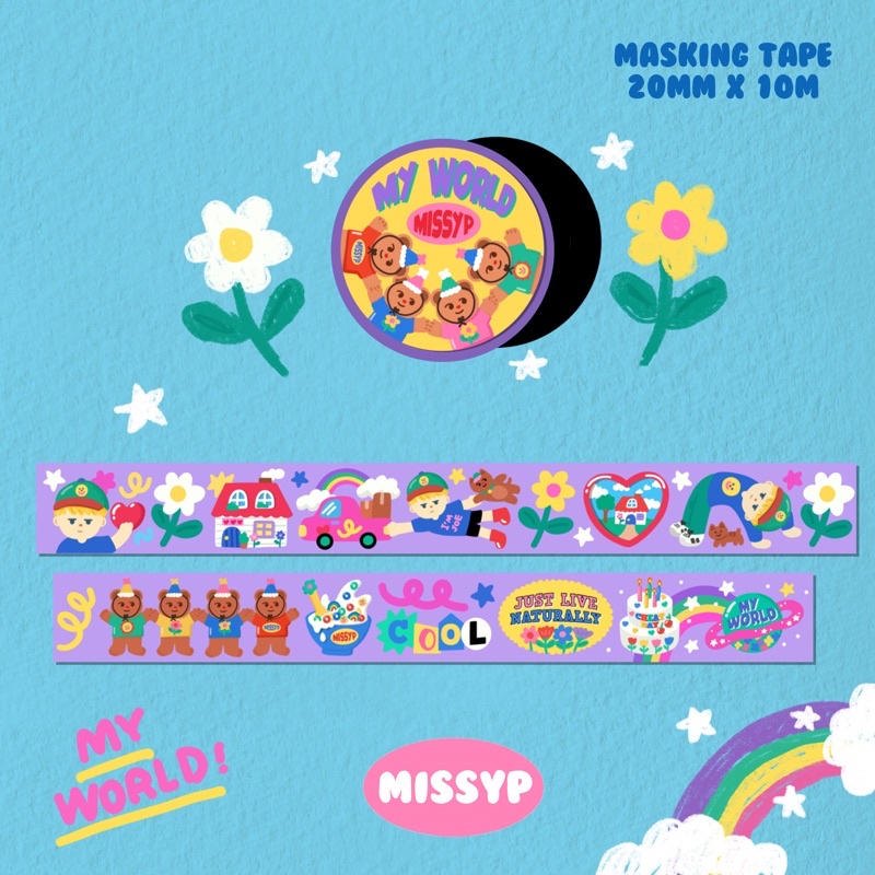 TAPE MY WORLD🌈💖🌙💖💖💖💖