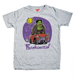 เสื้อยืด แขนสั้น แชปเตอร์วัน คาแรคเตอร์ ลาย แฟรงเกนสไตน์ ผ้านิ่ม / Frankenstein Chapter One Character Soft T-Shirt