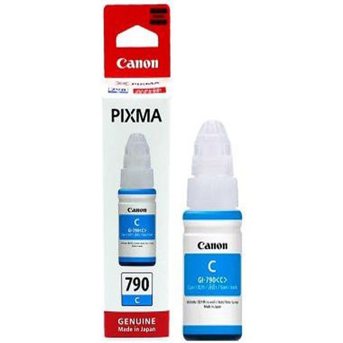 หมึกเติมแท้ CANON GI-790 C For : Canon Pixma G1000 / G2000 / G3000