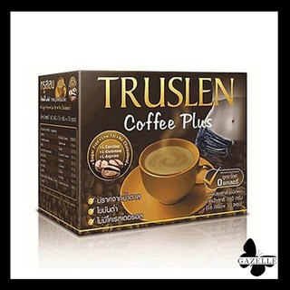 TRUSLEN COFFEE PLUS ทรูสเลนคอฟฟี่พลัส 16กรัม X10ซอง [1กล่อง]