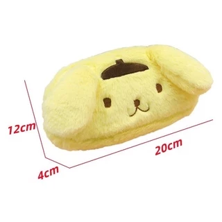 (พร้อมส่ง) กระเป๋าดินสอ กระเป๋าใส่เครื่องสำอาง ถุงหูรูดการ์ตูน Sanrio kitty monchhichi จัดระเบียบของ