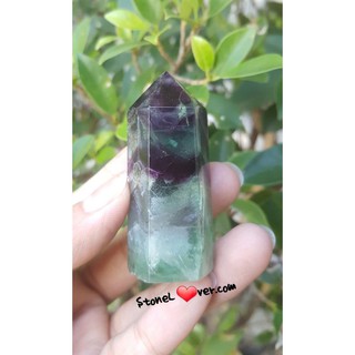 หินทรงหกเหลี่ยมFluorite