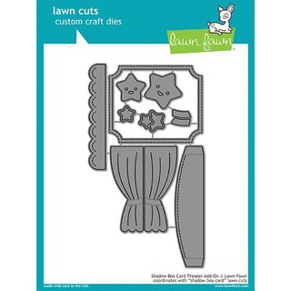 Lawn Fawn : shadow box card theater add-on