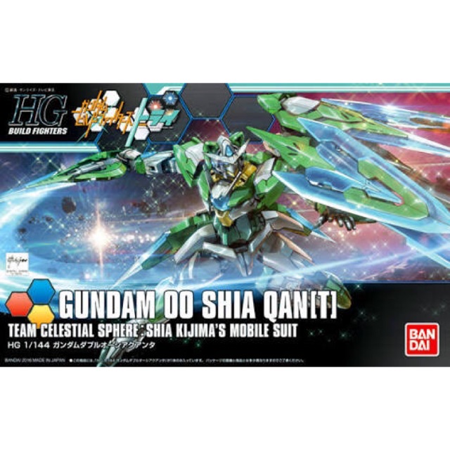 Hg 1/144 Gundam oo shia Qan[t]