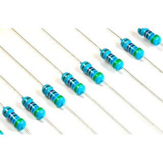 (100ตัว) 470K , 1/4Watt Metal Flim resistors 1% (รหัสสินค้า M00756)
