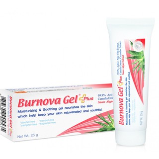 Burnova Gel Plus สูตรใหม่  Snow Algae (ชมพู) 25 g 16884