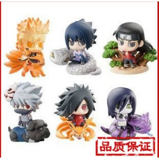 Blind Box Naruto 1 7th Generation 6 Naruto Daquan Naruto Xiaopian กล่อง ...