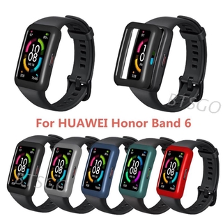 Btsg เคสนาฬิกาข้อมือกันรอยหน้าจอสําหรับ Honor Band 6