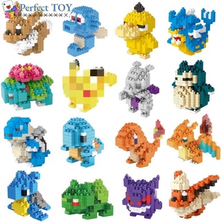 PS NEW Pokemon Pikachu Series New Diy Diamond Nano Block Toy birthday present