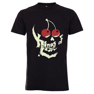 แขนสั้นcrew neckเสื้อยืด ผ้าฝ้าย พิมพ์ลาย Kings Of Leon Rock Music แฟชั่นฤดูร้อน สําหรับผู้ชายS-XXXXL