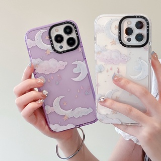 【nebula】Casetify เคสนิ่ม TPU แบบใส กันกระแทก สําหรับ iPhone 13 Pro Max 14 Pro 12 Pro Max 11 XR X XS Max 7 8 Plus 12