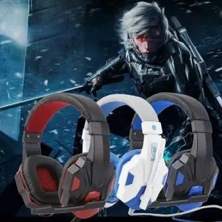 【พร้อมส่งจากไทย/COD】Gaming Headphone หูฟังเกม 3.5 มม. พร้อมไมโครโฟน สำหรับ PC แลปท็อป เกมเมอร์ LED Soyto 830 LED Stereo
