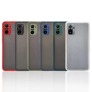 Xiaomi Mi 11T/Mi 11T Pro/Redmi Note 10 /Redmi Note 10 Pro /Poco X3 Pro /Poco X3 NFC Case Matte Frame Camera Protection