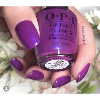 พร้อมส่ง OPI สี Samurai Breaks a Nail  สีม่วงอัลตร้าไวโอเล็ตพร้อมชิมเมอร์เหลือบฟ้า แท้ 💯%