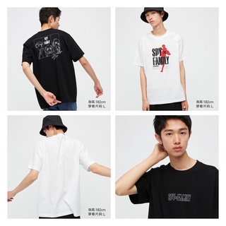 ราคาต่ำสุด!!Uniqlo UT เสื้อยืดแขนสั้น พิมพ์ลายอนิเมะ Spy Play House สําหรับผู้ชาย ผู้หญิง 451356S-3XL