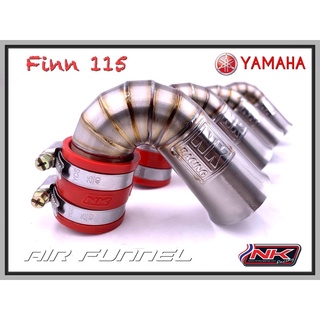 ท่อไอดี Yamaha Finn 115 ลองให้แล้ว เพื่อการดูดอากาศที่ดีขึ้น