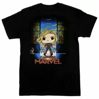 เสื้อยืดใหม่เสื้อ Funko Capn Marvel Size L disney ของแท้ มือหนึ่งขนาดเต็มS-3XL