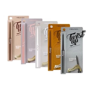Mei Linda Twist up Eyeliner Pencil ดินสอเขียนขอบตา สูตรกันน้ำ MC3077