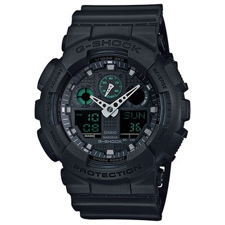 นาฬิกา คาสิโอ Casio G-Shock Limited Military Black Series รุ่น GA-100MB-1A หายาก