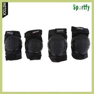 Sportfy  Protection Knee Elbow Shin Pad Armour Guard Knee Cap Pad Protector Unisex