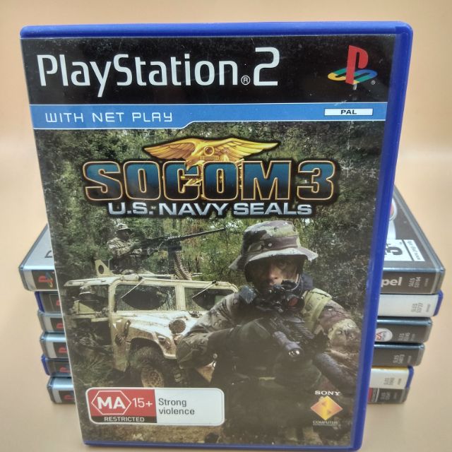 SOCOM3 u.s navy seals for Playstation 2  (PAL) (ENG)​