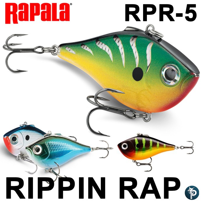 เหยื่อปลอม Rapala Rippin' Rap รหัส RPR-5