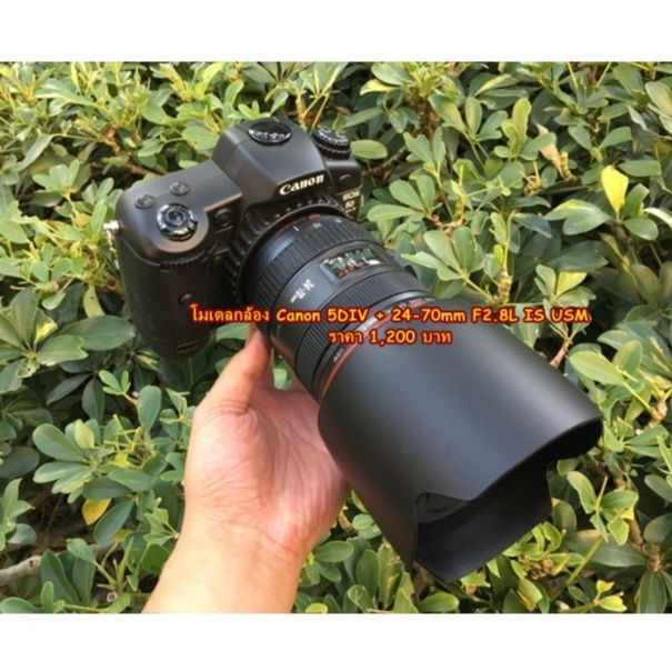 Model กล้อง Canon 5D Mark IV+24-70mm F2.8L IS USM+ฮูด ขนาดเท่าของจริง พร็อพถ่ายรูป / อุปกรณ์ประกอบฉาก /มอบให้เป็นของขวัญ