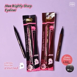 Mee Brightly Sharp Eyeliner ปากกาเขียนขอบตาแบบลิควิด