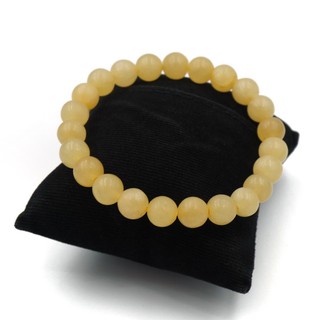 CALCITE หินแคลไซต์ ขนาด 8 มม. สร้อยข้อมือหินแท้ by siamonlineshop