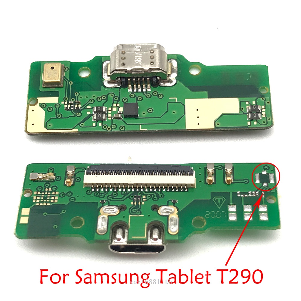 ซ็อกเก็ตแจ็คเสียบชาร์จ Usb สายเคเบิลอ่อน สําหรับ Samsung Galaxy Tab A 8.0 2019 SM-T290 T290