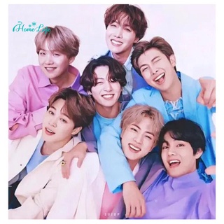 BTS Diamond Painting Full Drill Full Drill Kpop Figure Poster Cross Stitch for Home Decoration