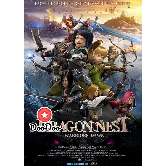 ส่งฟรี [ปก+แผ่นสกรีน]หนัง DVD Dragon Nest Warriors Dawn มหาเวทย์นักรบสยบมังกร{แถมกล่องเปล่าทุกเรื่อง}