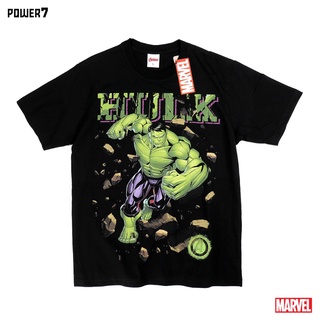 Power 7 Shop เสื้อยืดการ์ตูน HULK ลิขสิทธ์แท้ MARVEL COMICS  T-SHIRTS (MX-004)